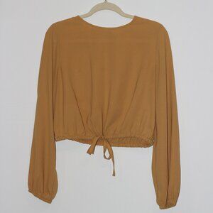Aritzia Cropped Blouse